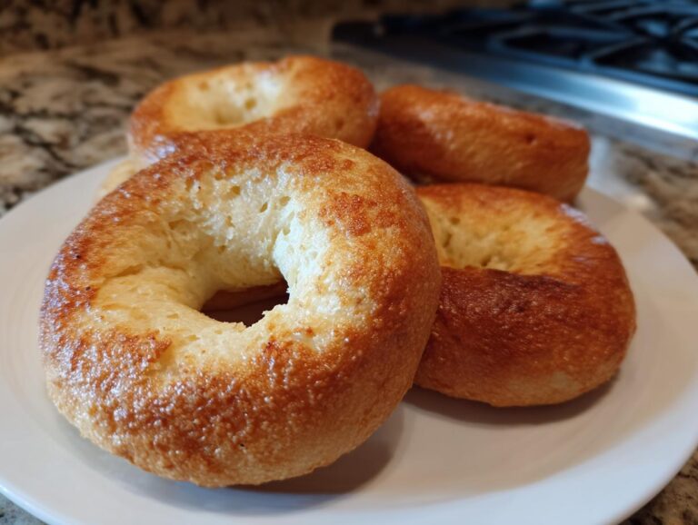 2-ingredient bagels - Featured