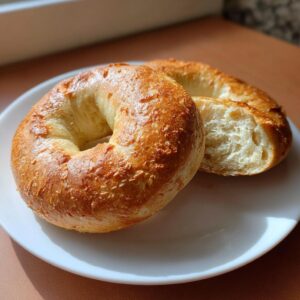 2-ingredient bagels - Tasty