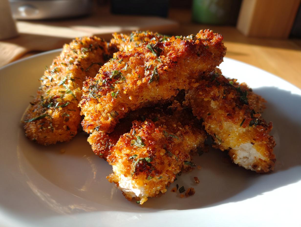 Air fryer chicken tenders - Featured