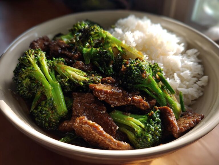 Beef and broccoli stir fry - Featured