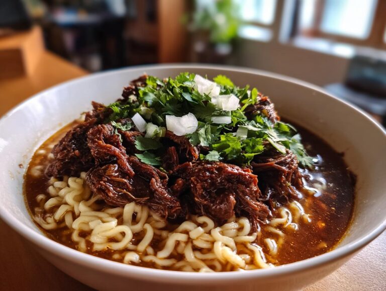 Birria ramen: 3-hour comfort hug