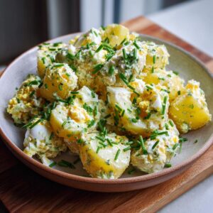 Classic potato salad with egg - Tasty