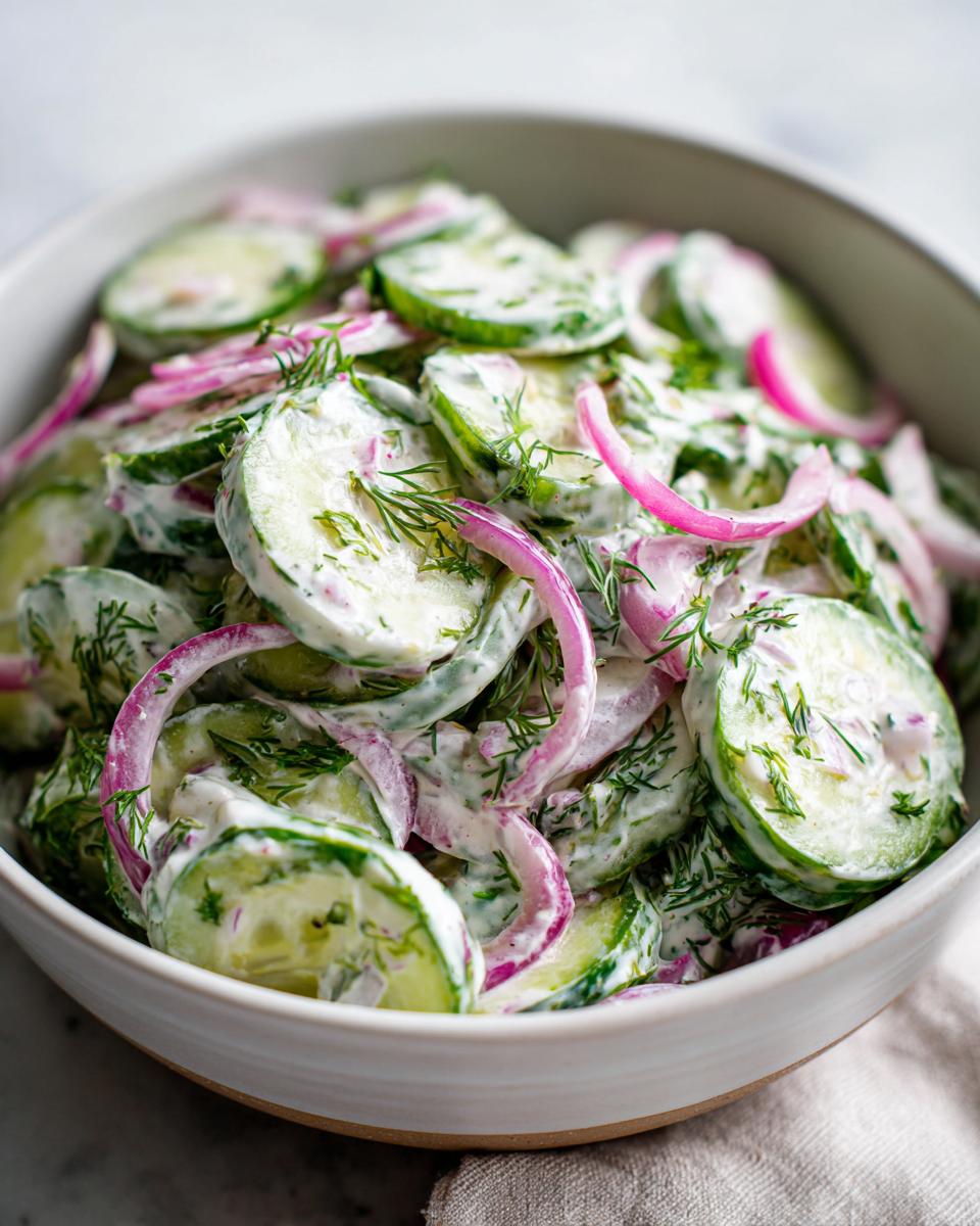 Creamy cucumber salad - Other 2
