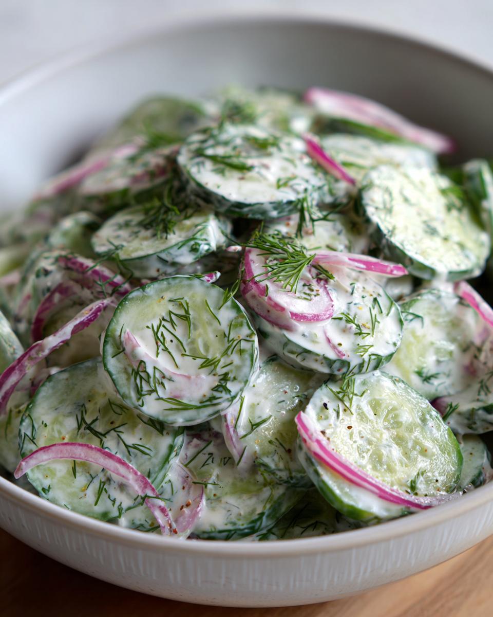 Creamy cucumber salad - Other 4