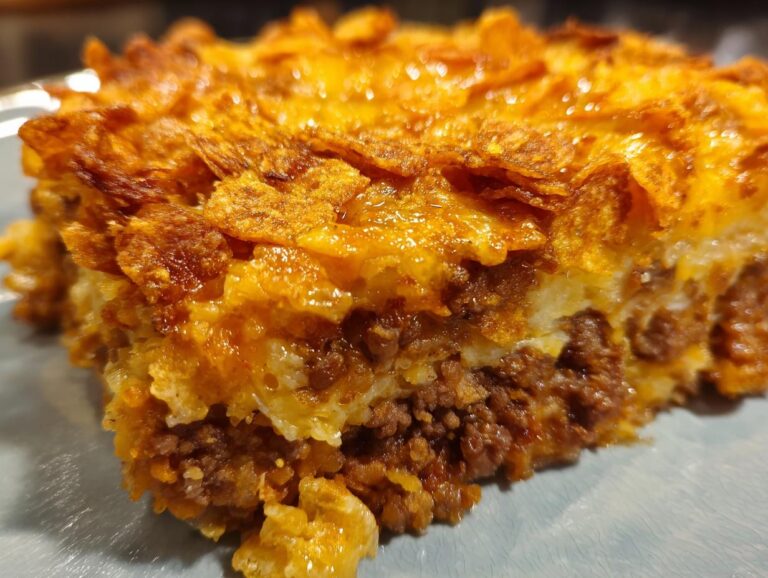 Dorito taco casserole - Featured