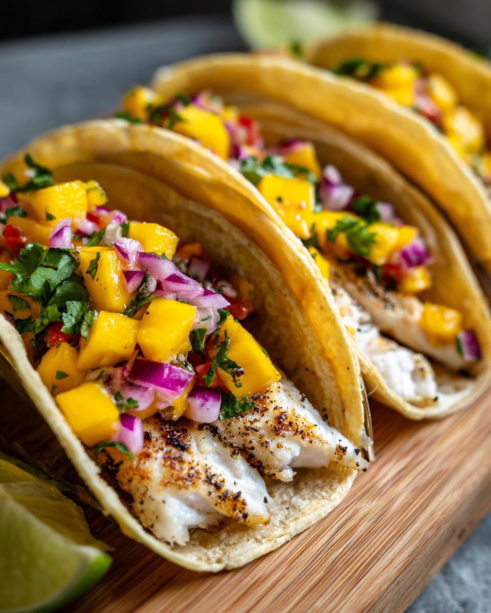 Fish tacos with mango salsa - Other 1