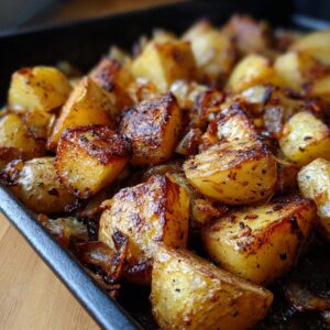French onion roasted potatoes - Tasty