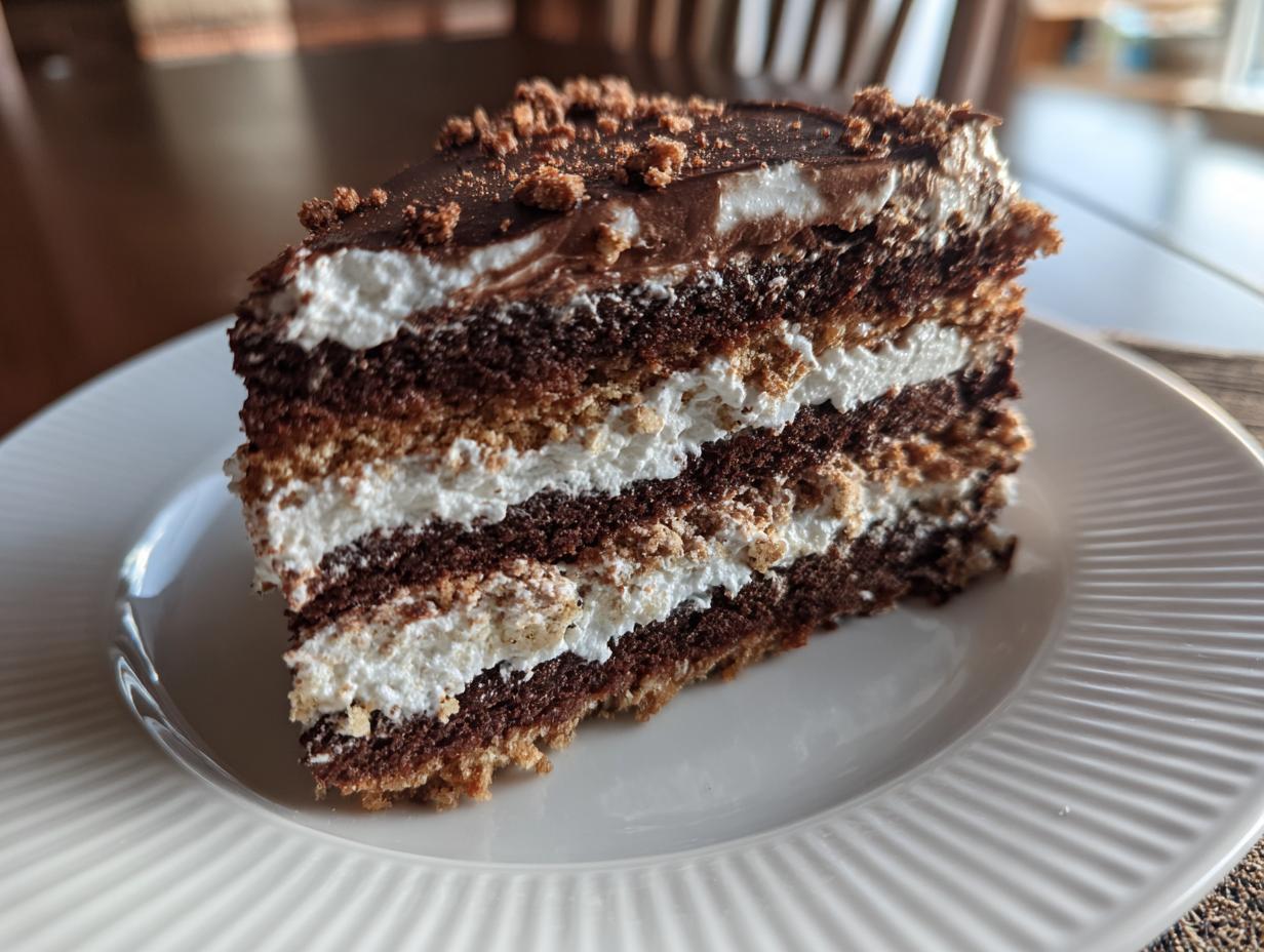 Ice cream sandwich cake - Featured