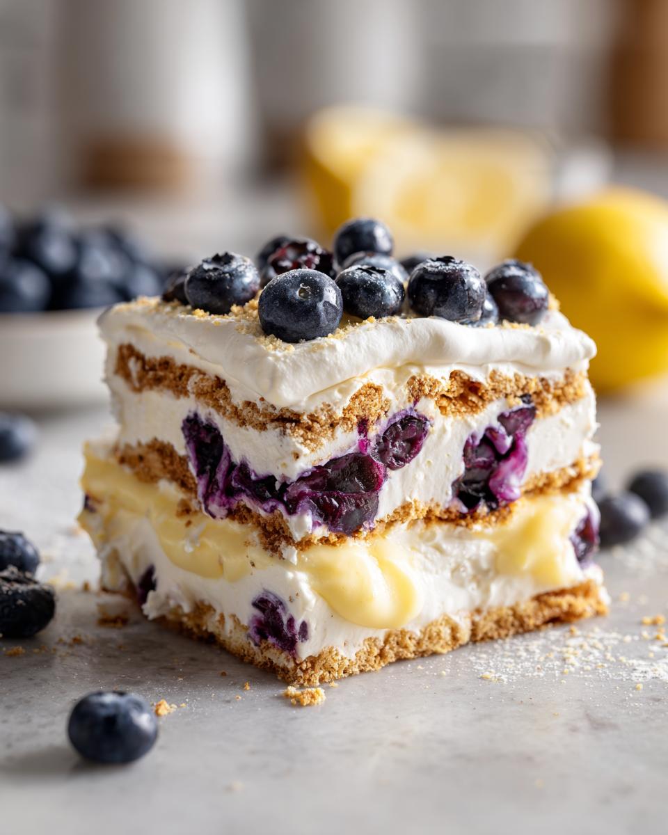 Lemon blueberry icebox cake - Other 1