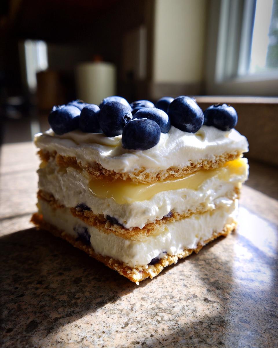 Lemon blueberry icebox cake - Other 2