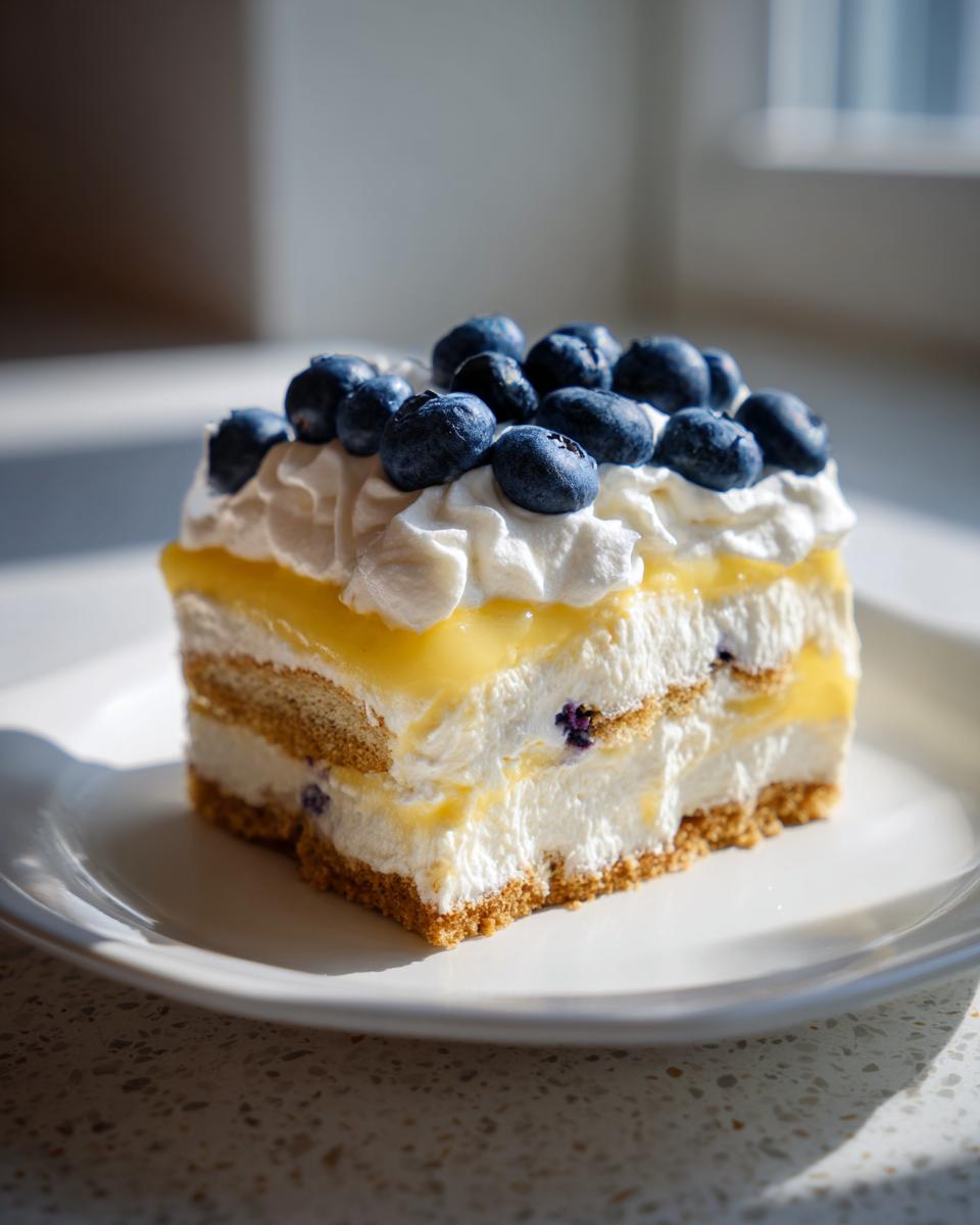 Lemon blueberry icebox cake - Other 3