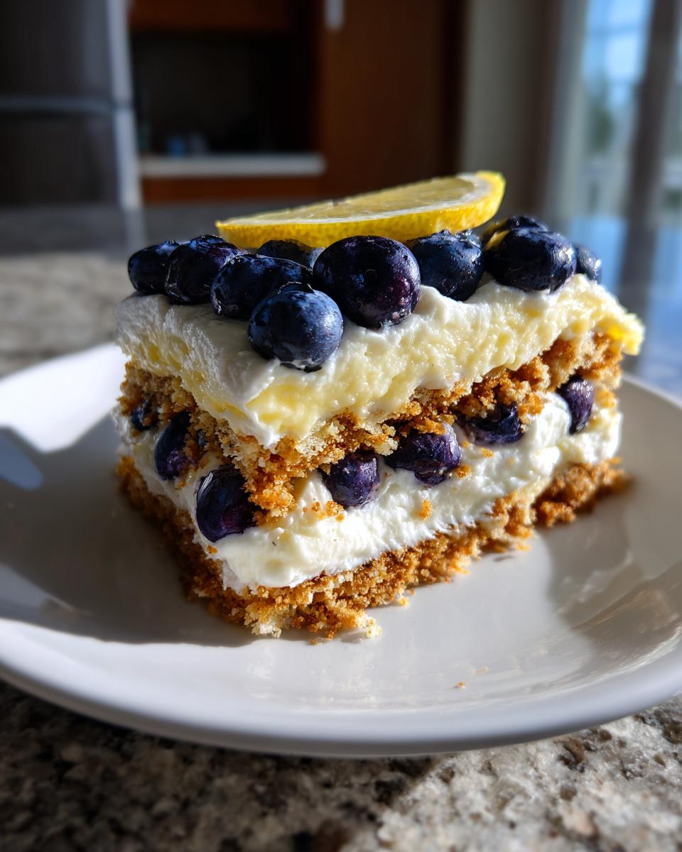 Lemon blueberry icebox cake - Other 4