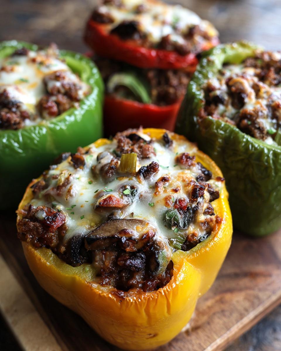Philly cheesesteak stuffed peppers - Other 4