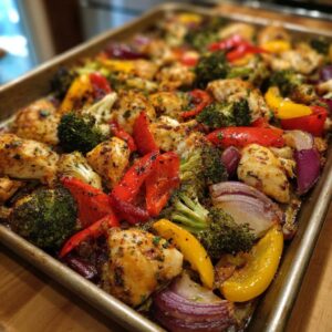 Sheet pan chicken and vegetables - Tasty