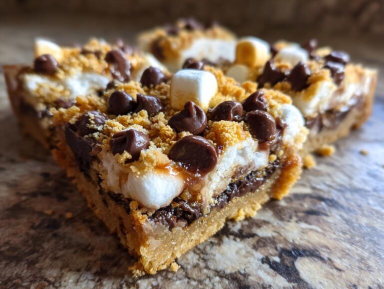 S'mores cookie bars - Featured