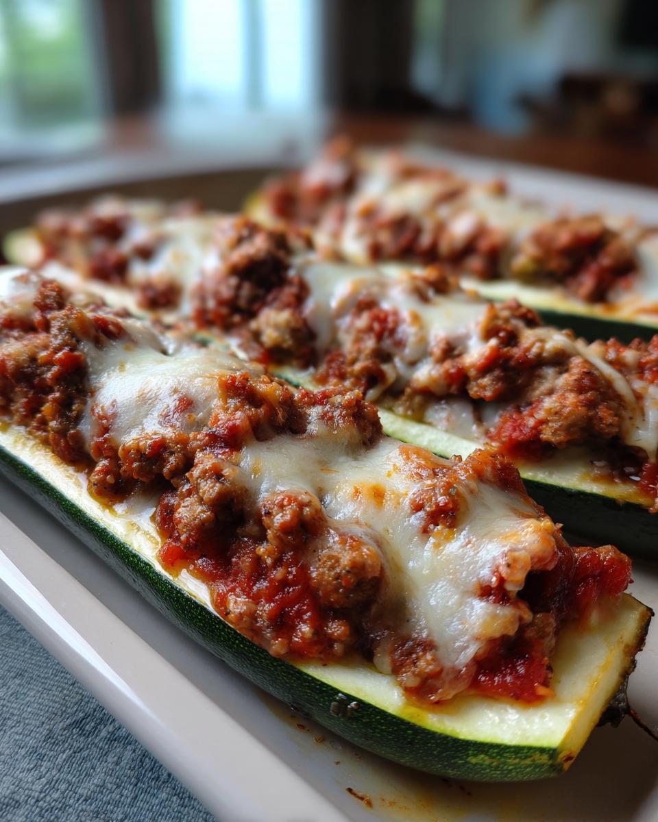 Stuffed zucchini boats with ground beef - Other 4