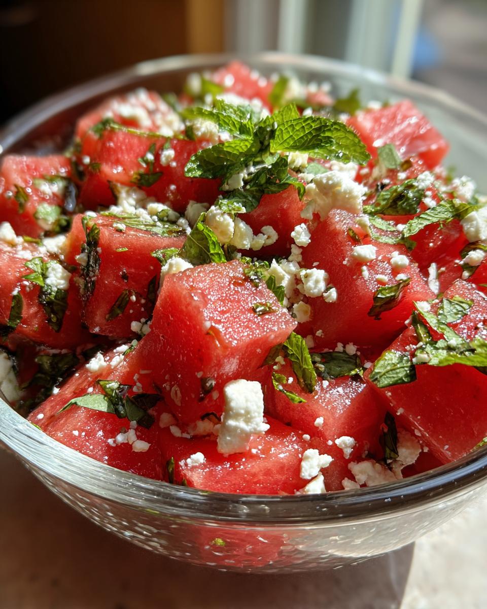 Watermelon feta mint salad - Other 1