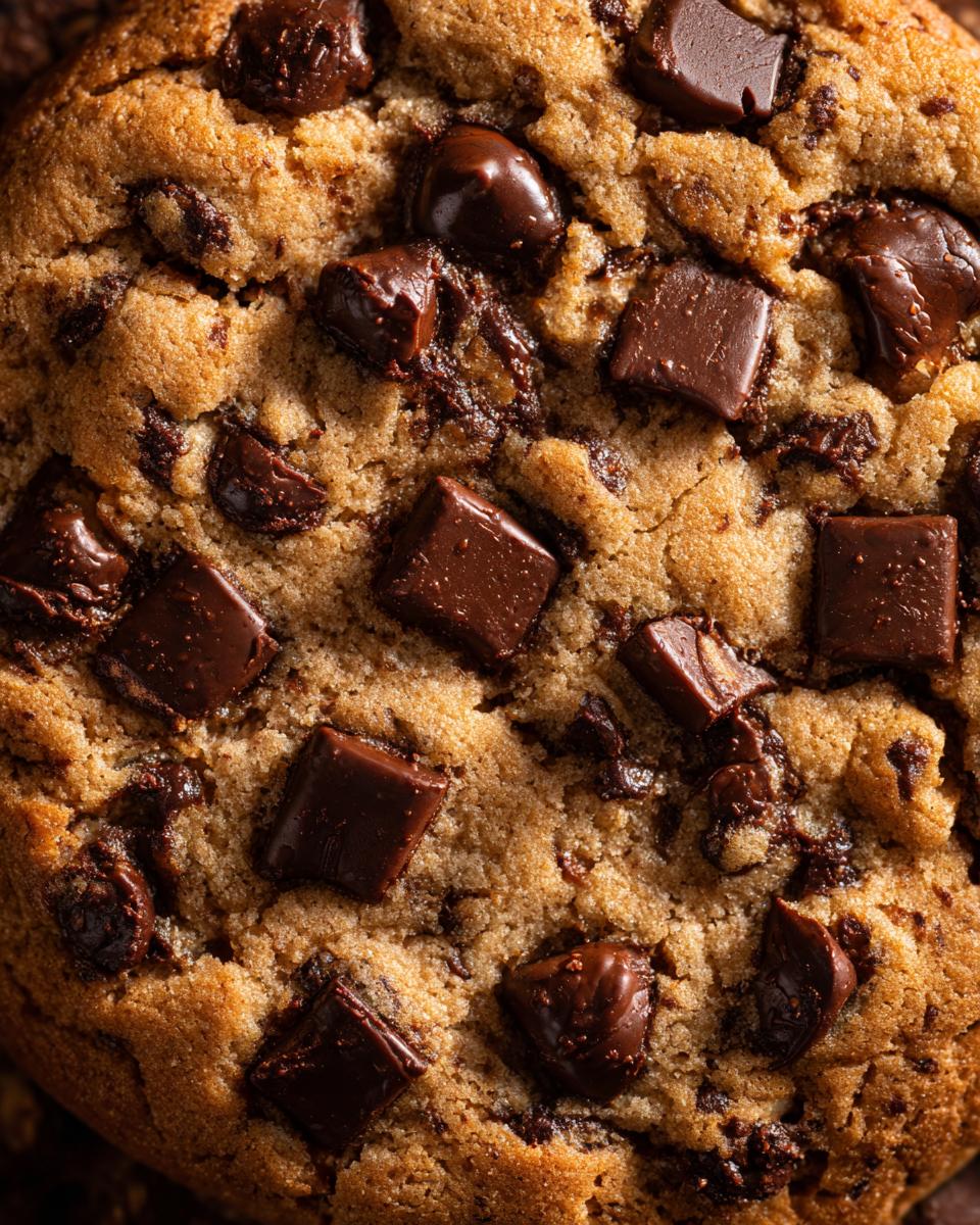 Detailed close-up of Edible Chocolate Chip Cookie Dough, showing chocolate chunks and cookie dough texture.