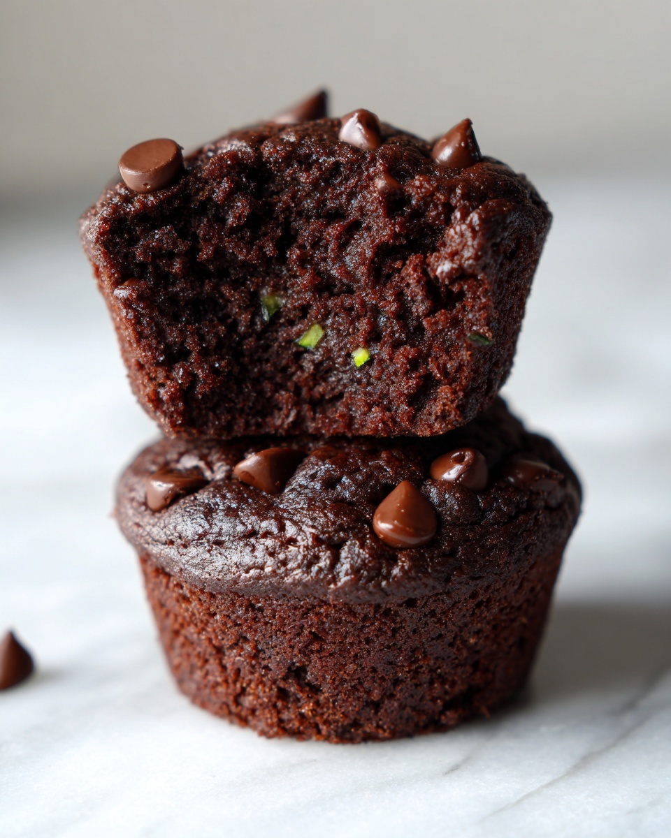 chocolate zucchini muffins - Other 1