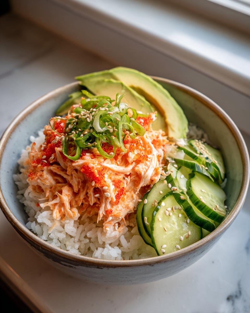 spicy crab sushi bowl - Other 1