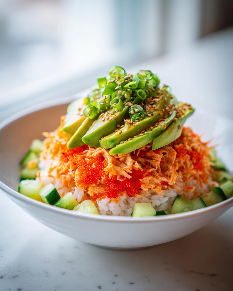spicy crab sushi bowl - Other 4