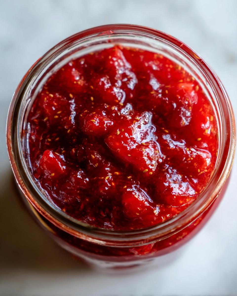 strawberry freezer jam - Other 1