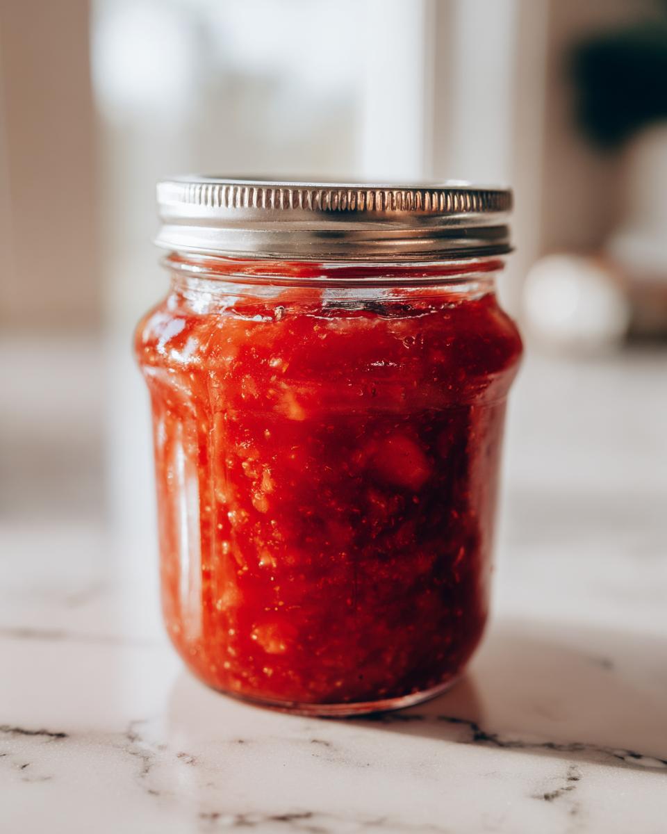strawberry freezer jam - Other 3